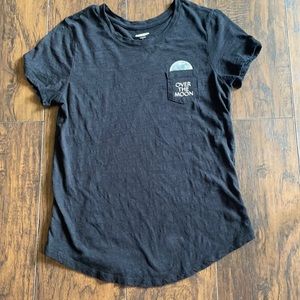 Over The Moon Pocket Tee